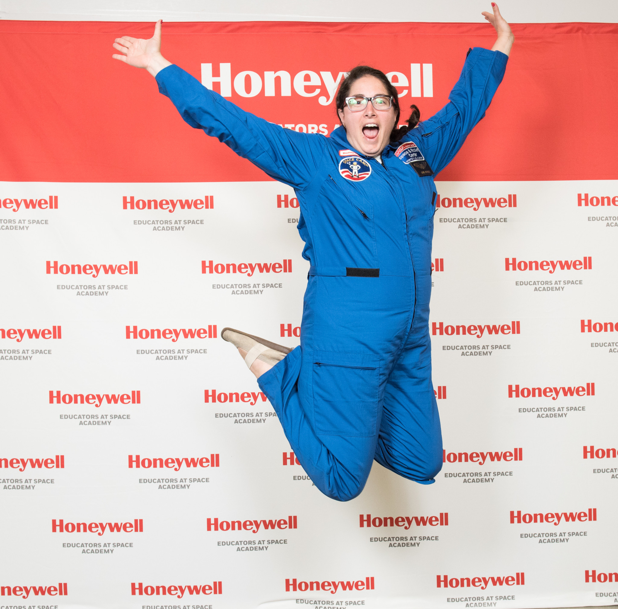 From Canada: Carrie-Lee Antoniazzi, Team Columbus Day 2, Week 2 of the Honeywell Educators at Space Academy (HESA) at the U.S. Space and Rocket Center (USSRC) in Huntsville, Alabama, Friday, June 23, 2017